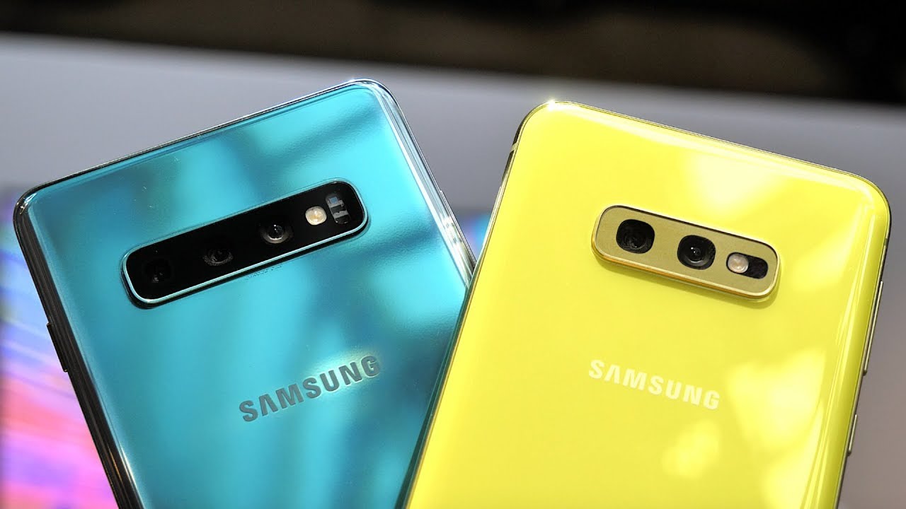 Galaxy S10 Vs Galaxy S10e: Cameras