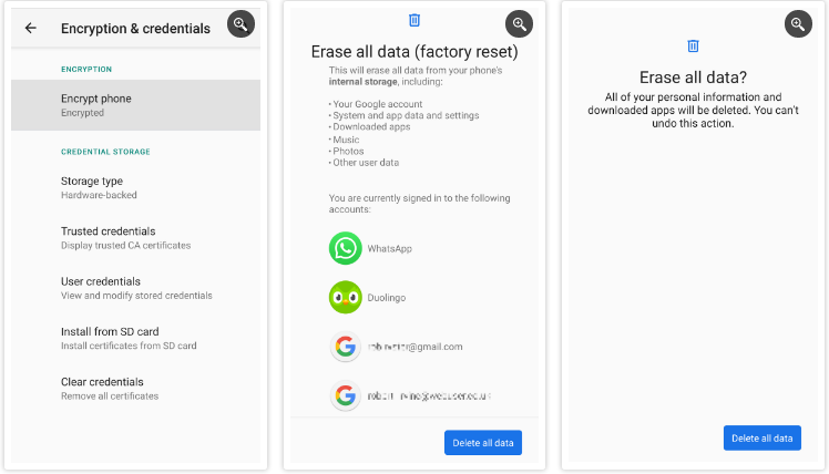 Restore Your Phone To Factory Settings