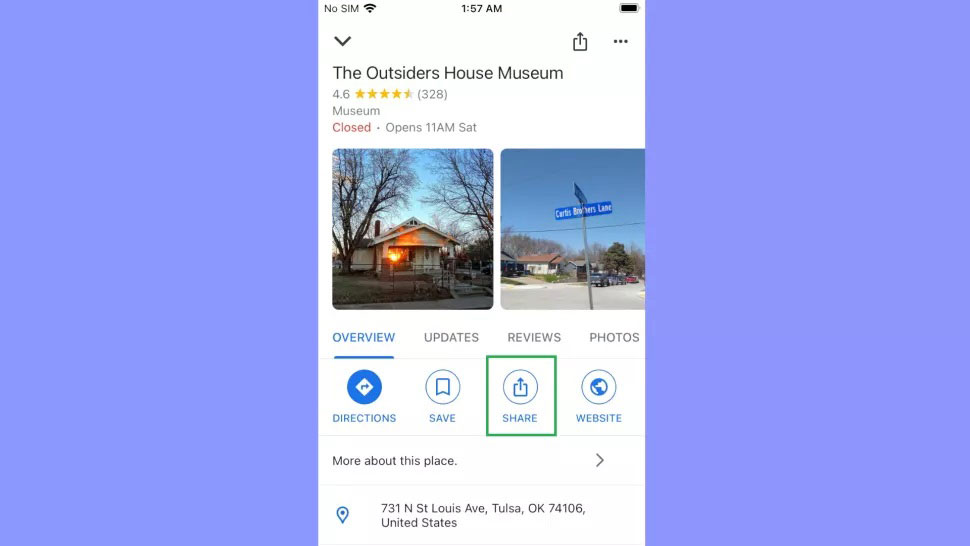 آموزش اشتراک‌گذاری مکان در گوگل مپ در iOS