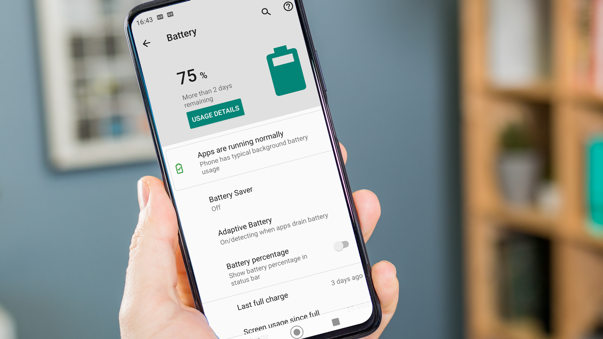 نشان دادن درصد باتری در گوشی های اندروید چگونه است؟
