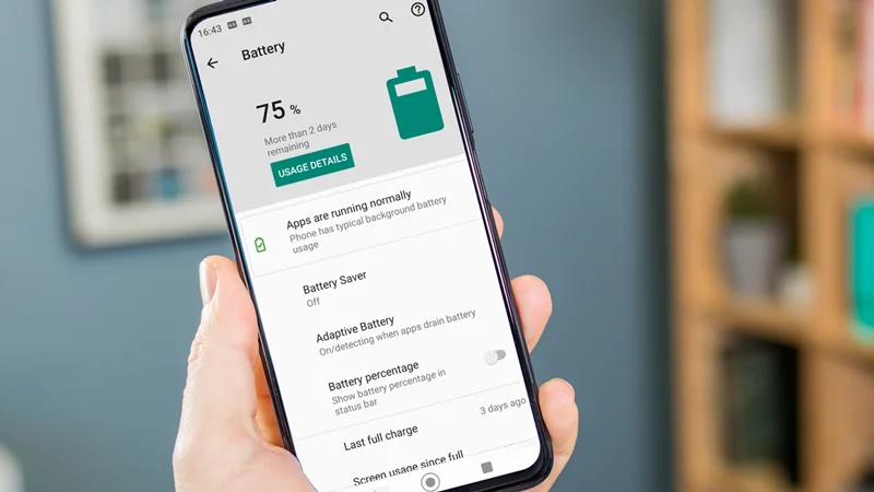 نشان دادن درصد باتری در گوشی های اندروید چگونه است؟