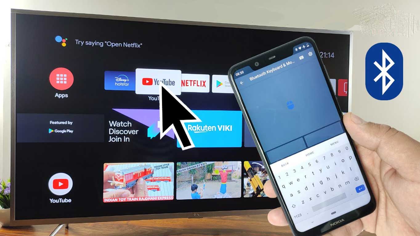 چگونه از گوشی اندرویدی به عنوان ماوس یا کیبورد استفاده کنیم