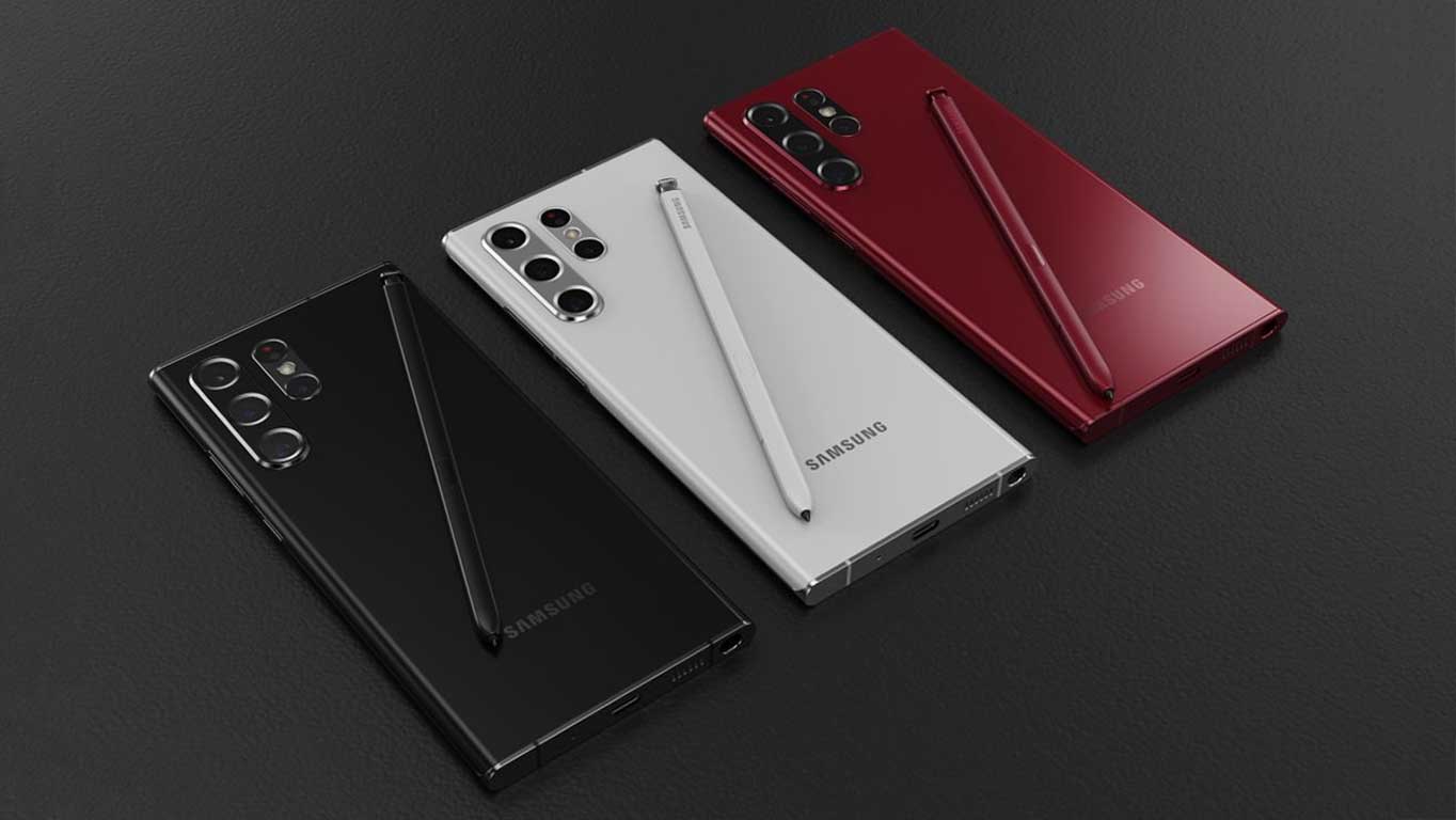 تصاویر رندر گلکسی S22 اولترا منتشر شد