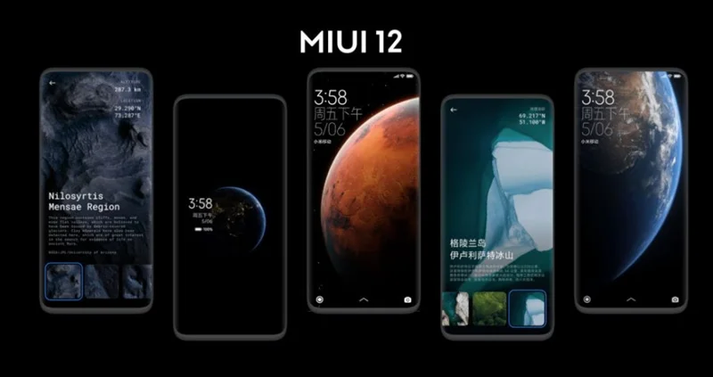 آپدیت  MIUI 12 شیاومی در دسترس قرار گرفت