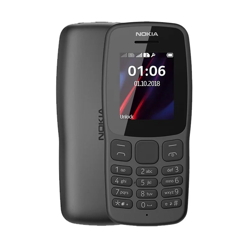 گوشی موبایل نوکیا مدل 106 2018 دو سیم کارت